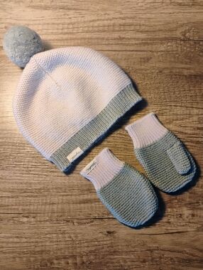 Pehr Baby Mittens And Hat